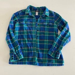 Patagonia women’s flannel shirt